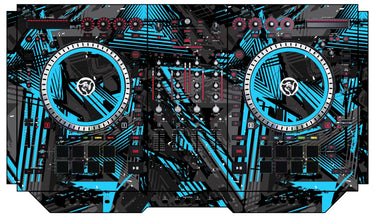 Numark NS 7 II Skin Ridge Blue Light